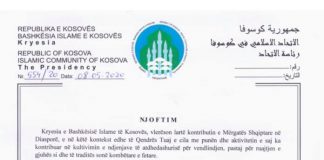 Bashkësia Islame e Kosovës kërkon nga diaspora që Sadekatul-Fitrin dhe Zekatin të jepen për mbarëvajtjen e Institucioneve fetaro – arsimore
